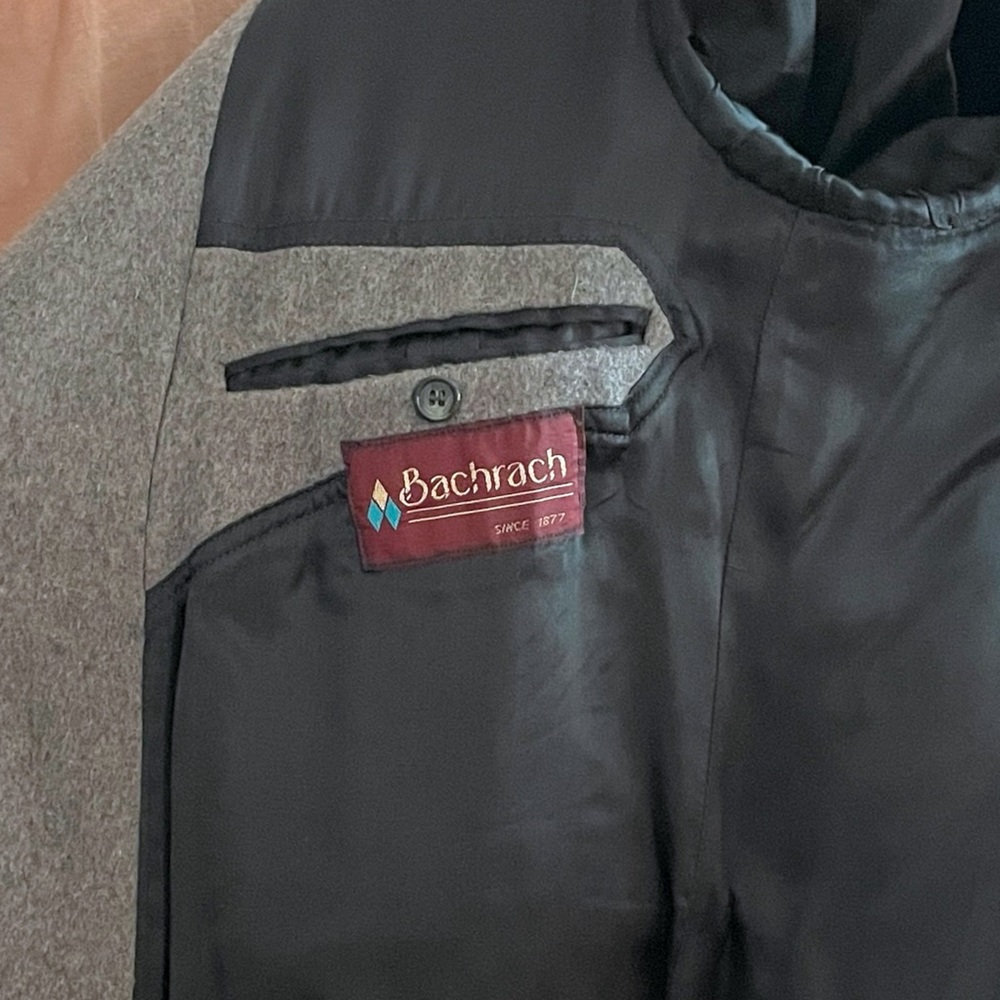 Gray Wool Overcoat - image 6